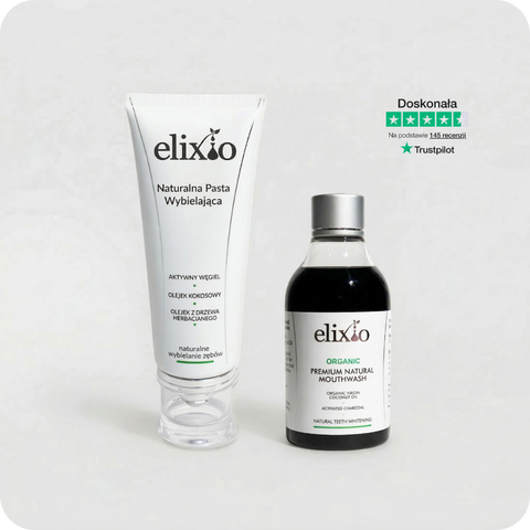 Natural Duo Elixio i codzienne nitkowanie zębów