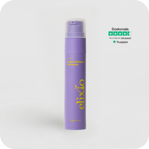 Pasta smakowa do zębów guma balonowa