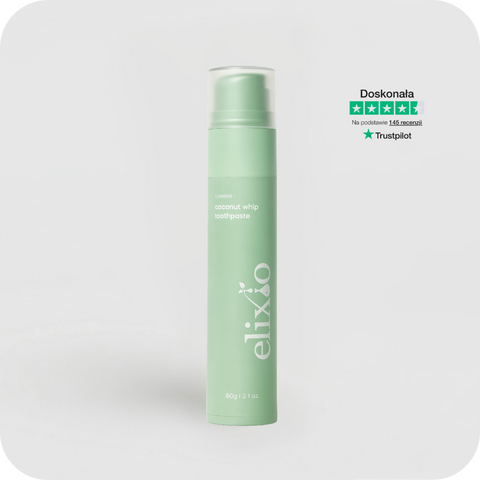 Pasta smakowa do zębów kokos