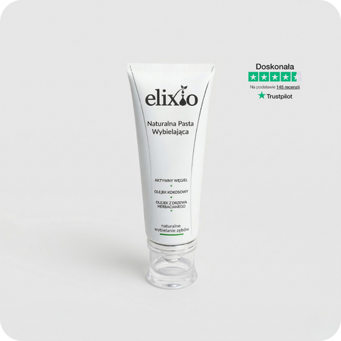 Wybielająca pasta do zębów na bazie węgla aktywnego