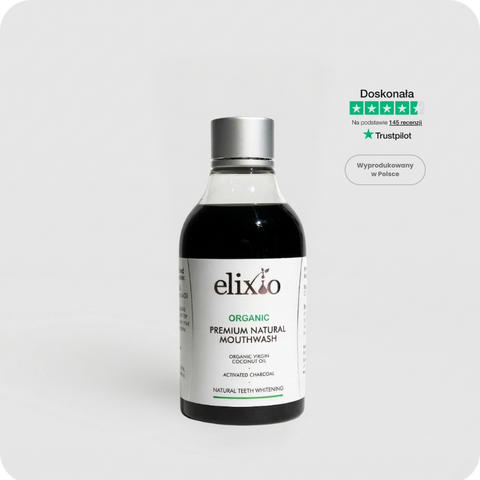 Olejek kokosowy do płukania jamy ustnej