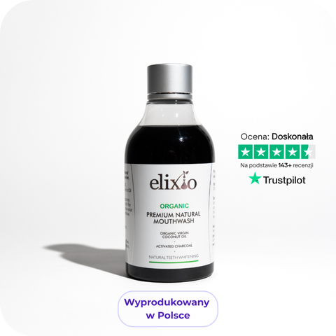 Olejek kokosowy do płukania jamy ustnej