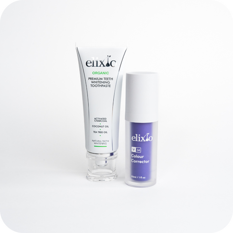 Pasta & Korektor V34 Elixio - zestaw wybielający