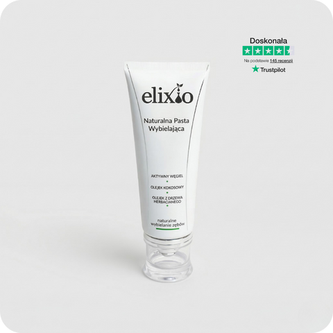 Wybielająca pasta do zębów na bazie węgla aktywnego