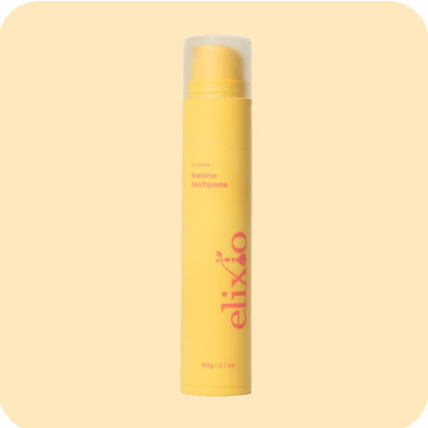 Pasta smakowa do zębów - banan - Elixio Cosmetics